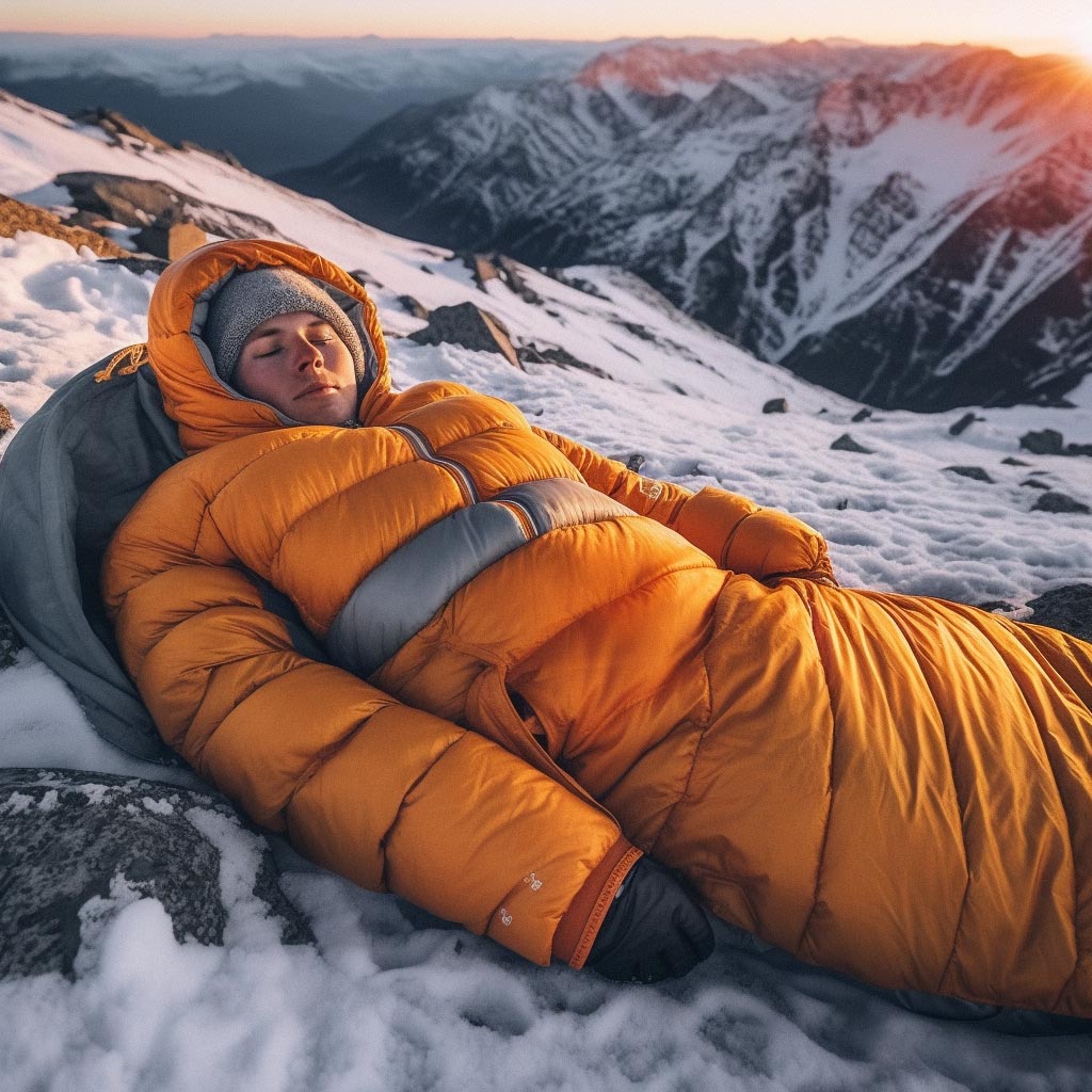 Tight Sleeping Bag keep you warm Sleeping Tight Campsite planning