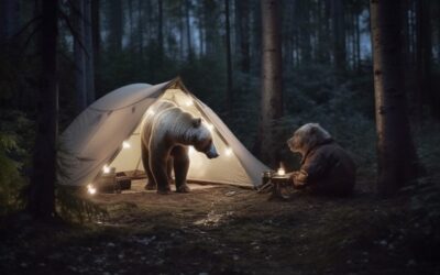 Survival or Peril: Campsite Dogs and the Bear Conundrum