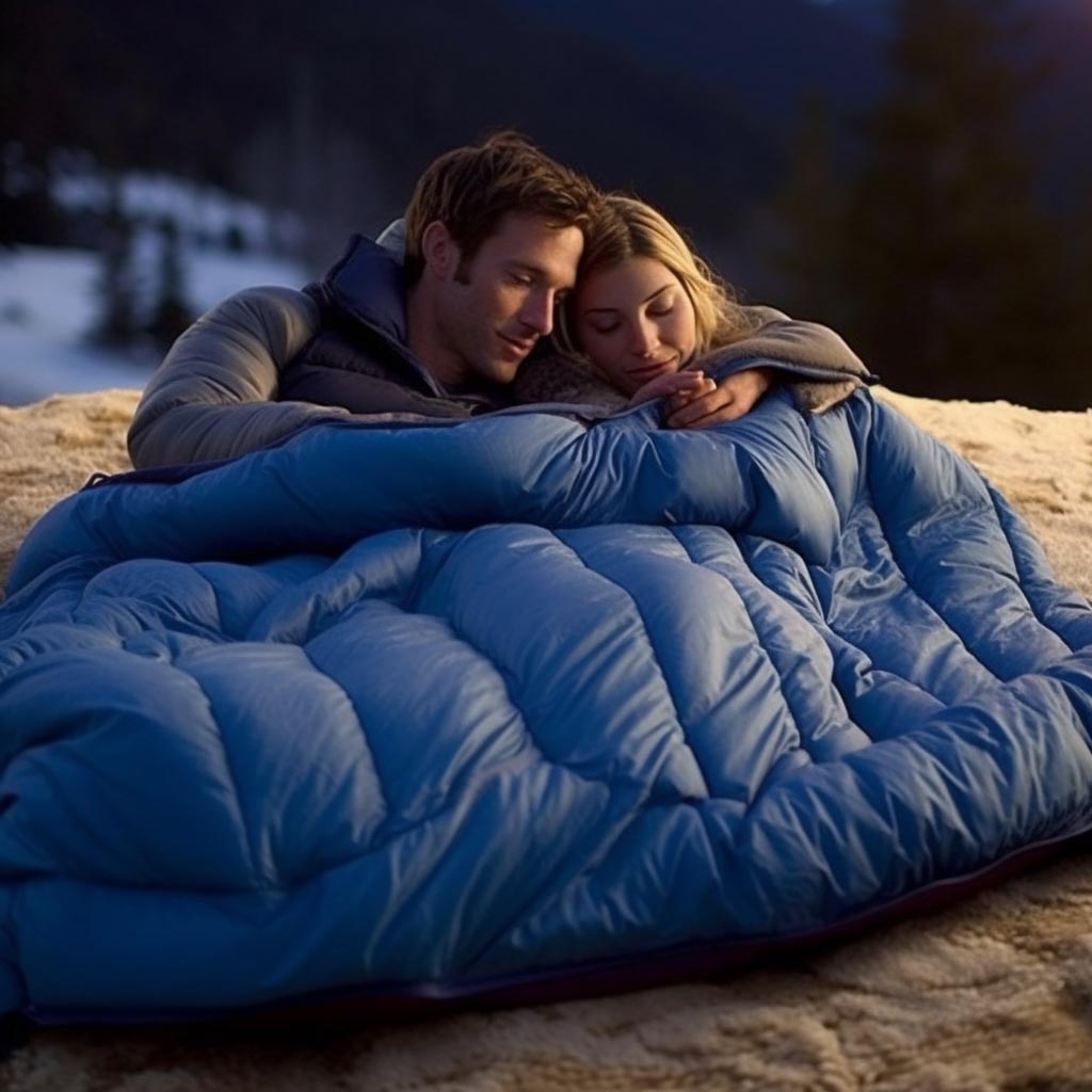 Sleeping Bag for two is Awesome Camping Gear Campsite Planning Camping Gear
