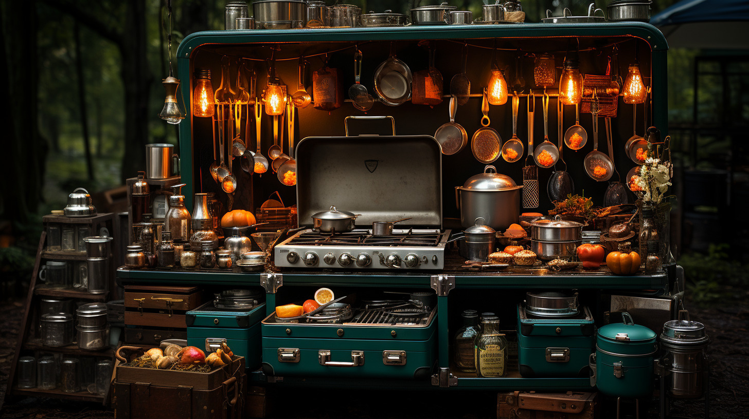 docsly_camping_cookwares_pots_and_pans_grills_ustensils_ect_727e5f6c-06bb-4289-9900-9007ec6fbf2f Camping cookware